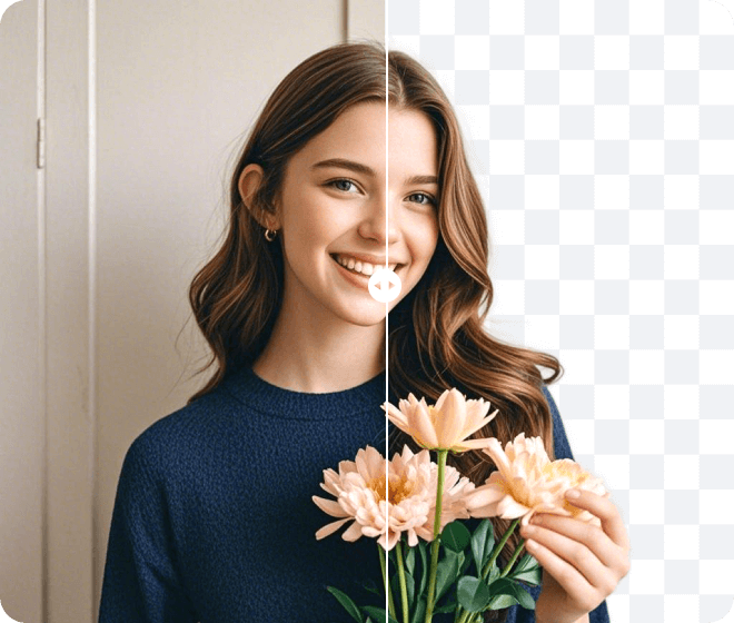 Background removal workspace for preparing a clean product photo